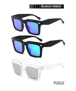 1 Dozen Pack of Designer inspired Women’s Fashion Polarized Sunglasses P2622